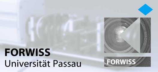 Logo Forwiss der Universität Passau